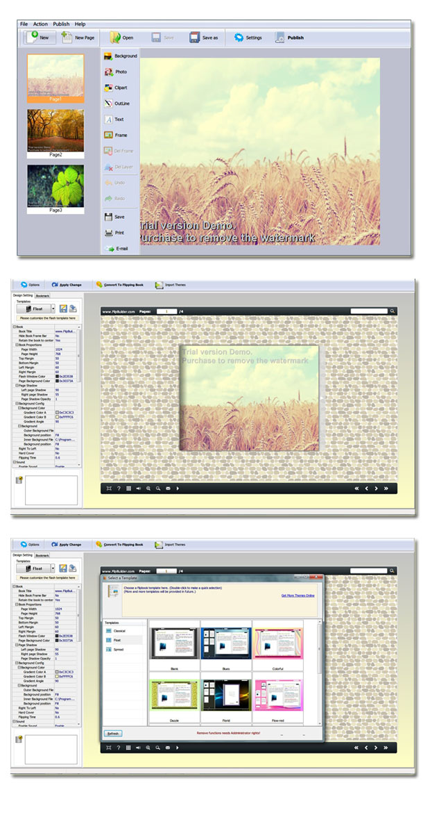 Windows 8 Album to Flash Flipping Book 2.7 full Windows 8 Album to Flash Flipping Book full