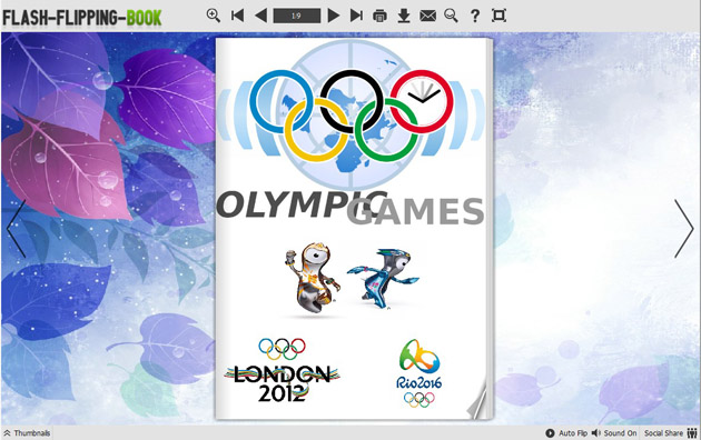 booklet about London Olympic Games