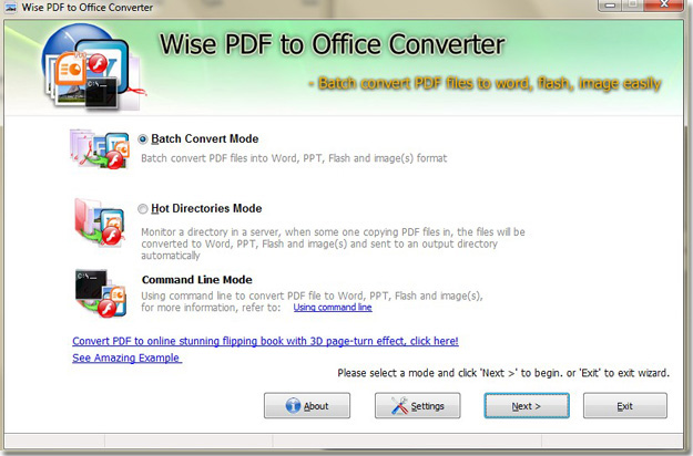 wise pdf to office converter