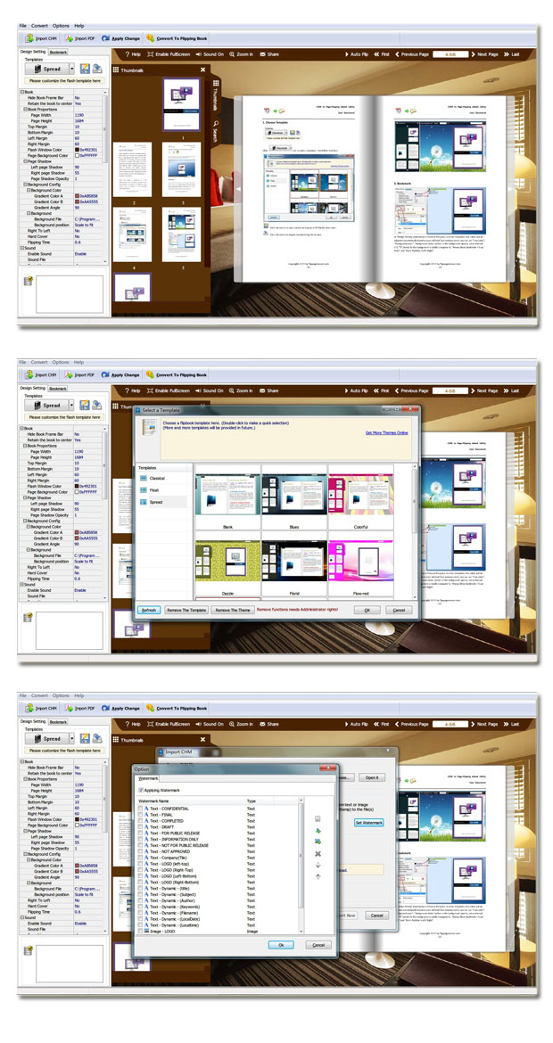 Windows 8 CHM to Flash Flipping Book 2.7 full Windows 8 CHM to Flash Flipping Book full