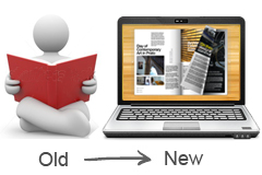 Brand new experience of reading