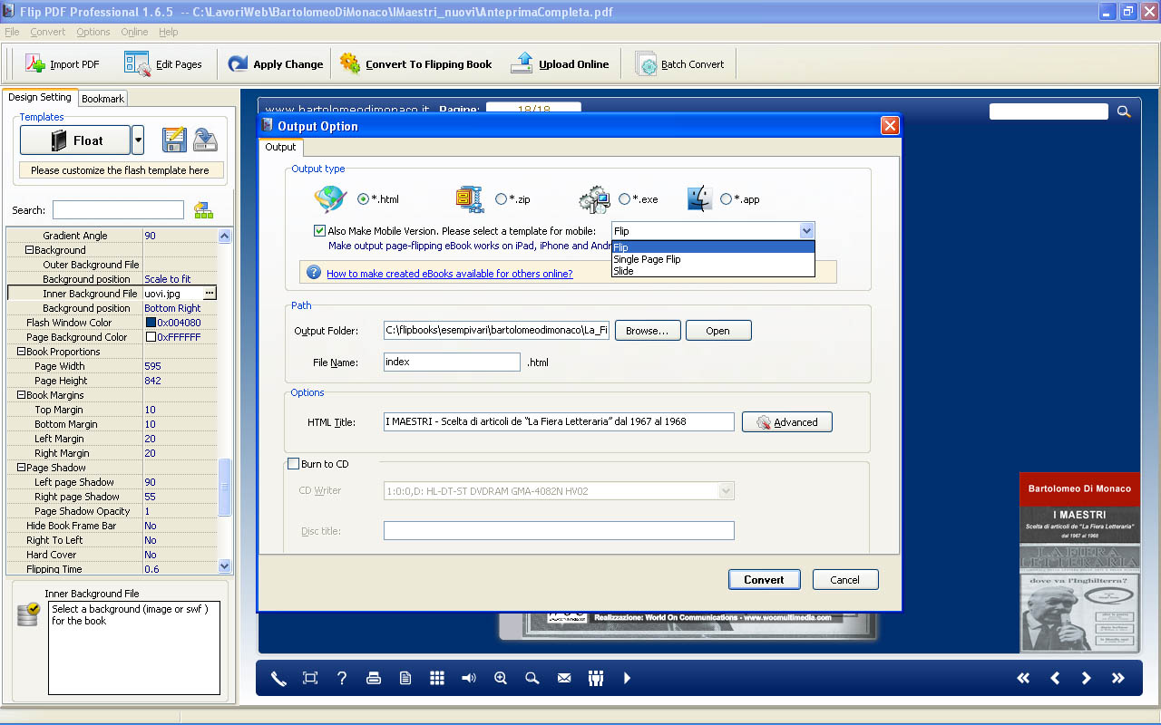 Free Online Flash PDF to FlipBook Maker 6.0.2 full
