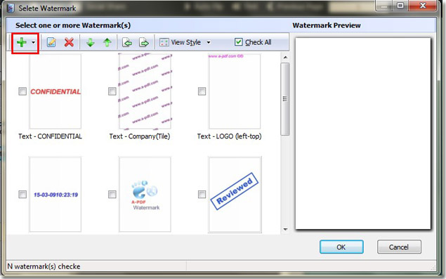 add new watermark to flash flipping book