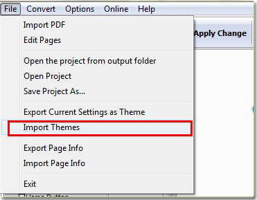 import flipping book templates