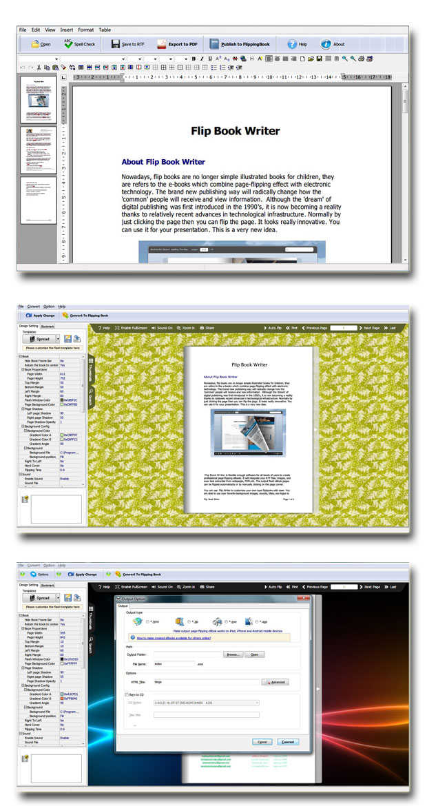 Windows 8 Flash Flipping Book Writer 2.7 full Windows 8 Flash Flipping Book Writer full