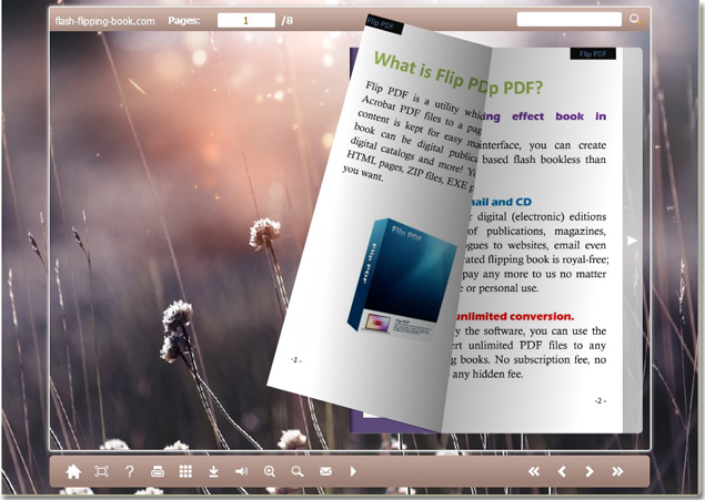 Free Txt To Flash Flipping Book 1.0