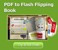 pdf to flash flipping book