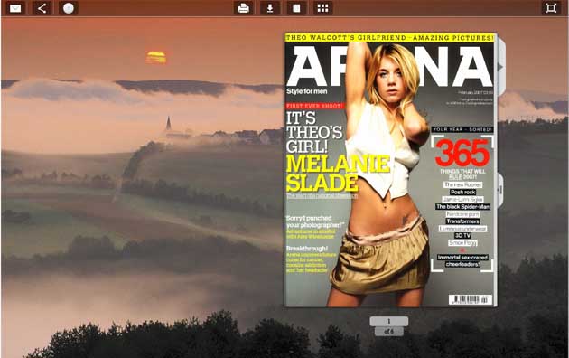 Flipping Book Themes of Mist Style screenshot Flipping Book Themes of Mist Style screenshot
